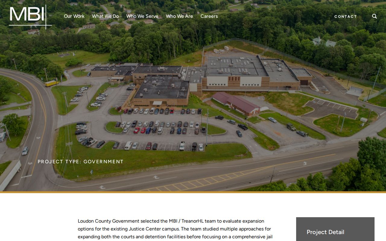 Loudon County Detention Facility release records and attributed expansion history