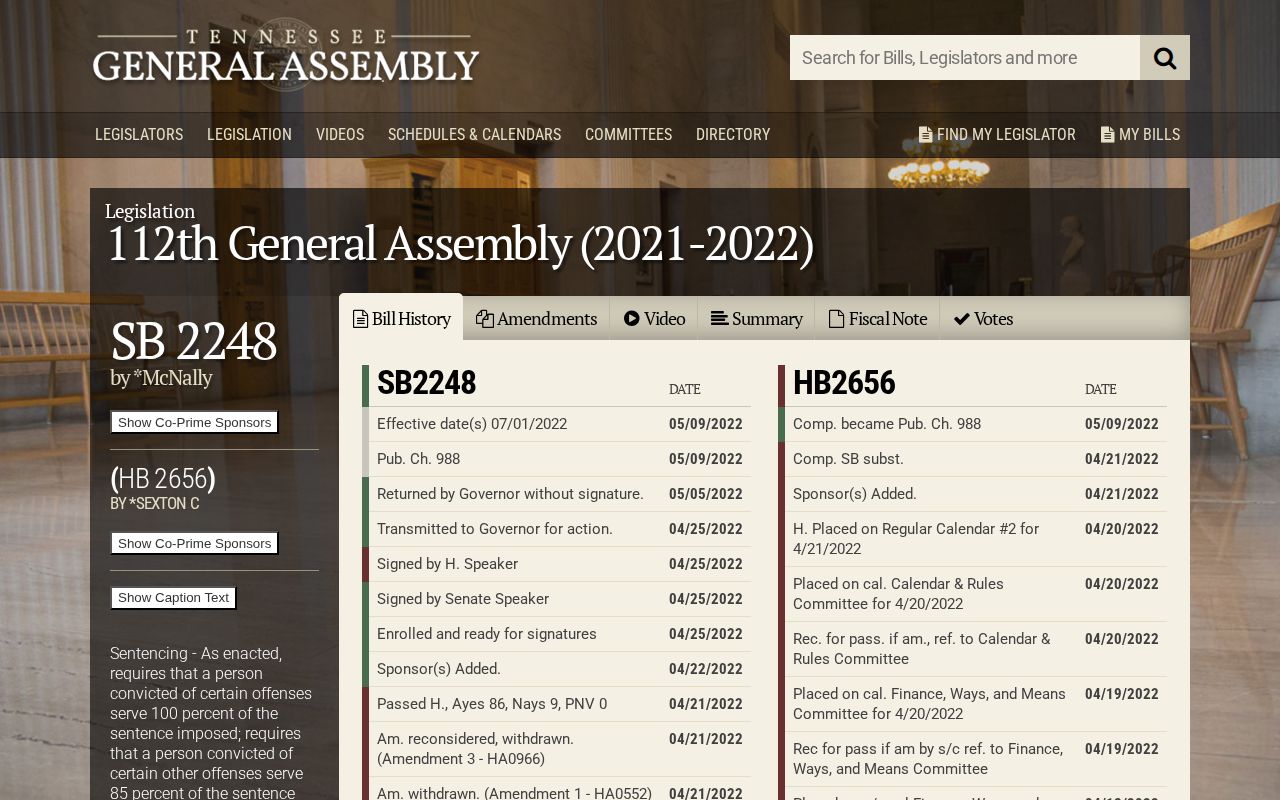 Loudon County projected release date source for Tennessee 2022 service rules